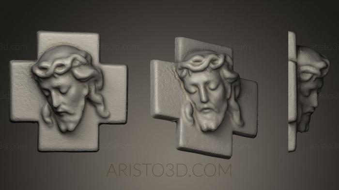 High reliefs and bas-reliefs, historical and religious (GRLFH_0293) 3D model for CNC machine